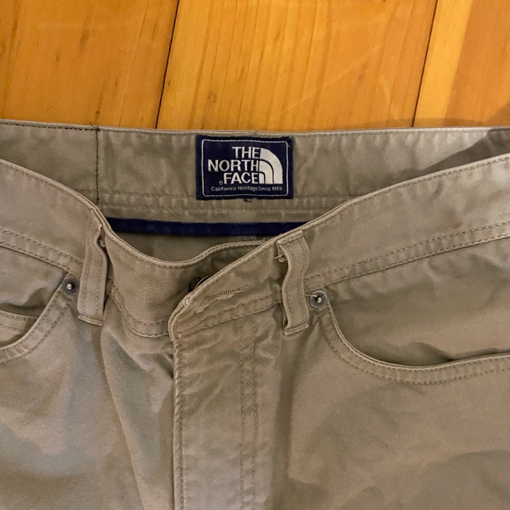 North face beige pants